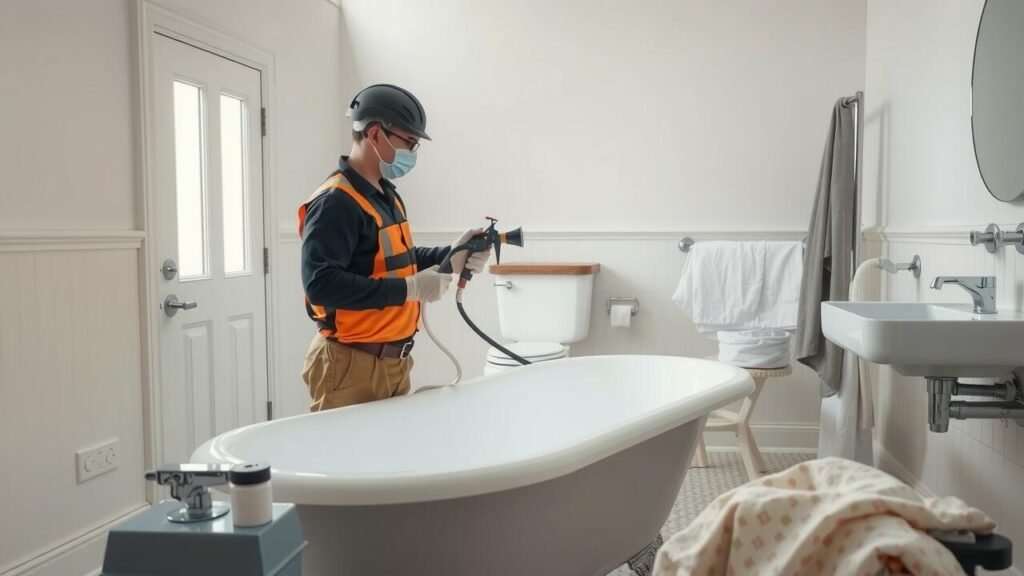 Average Labor Costs for Professional Bathtub Refinishing