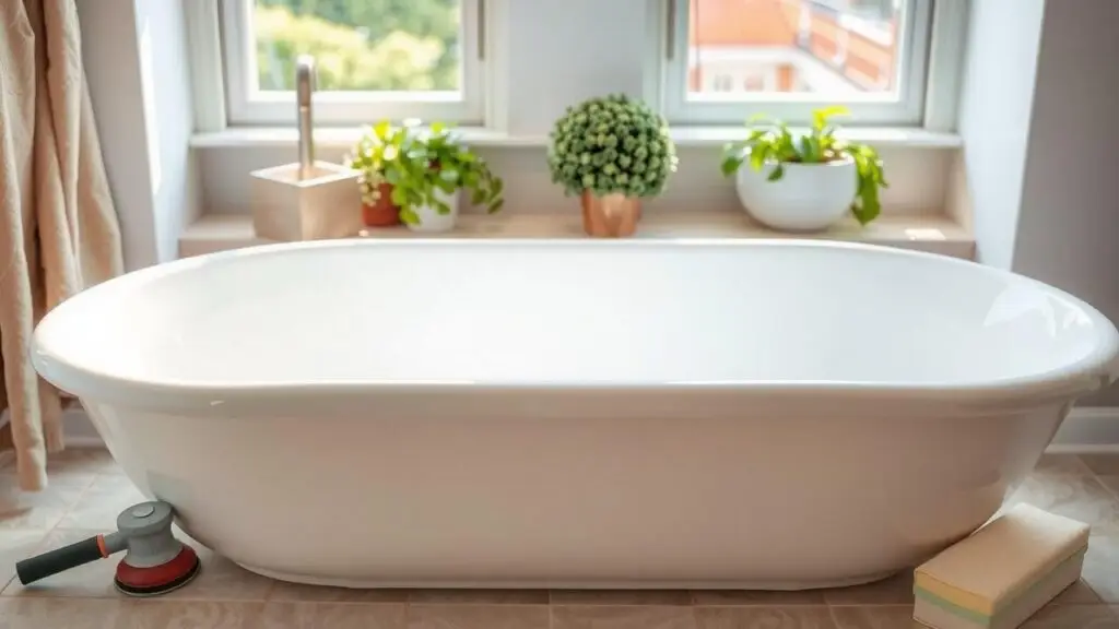Best Practices for Porcelain Bathtub Repair Before Refinishing