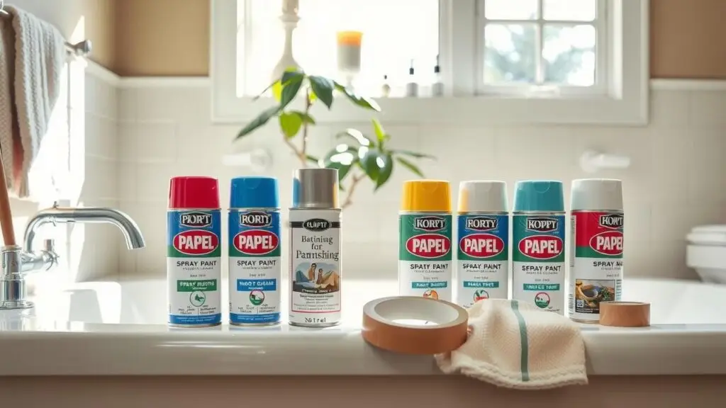 Choosing the Right Spray Paint for Bathtub Refinishing