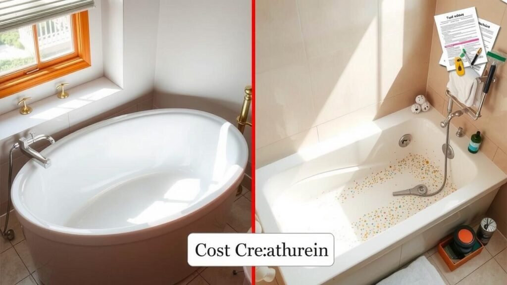 Comparing Costs of Bathtub Refinishing to Replacement