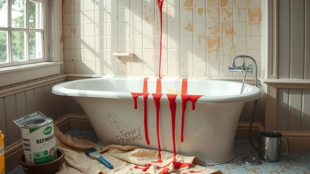Disadvantages of DIY Bathtub Refinishing Although Cost-Effective