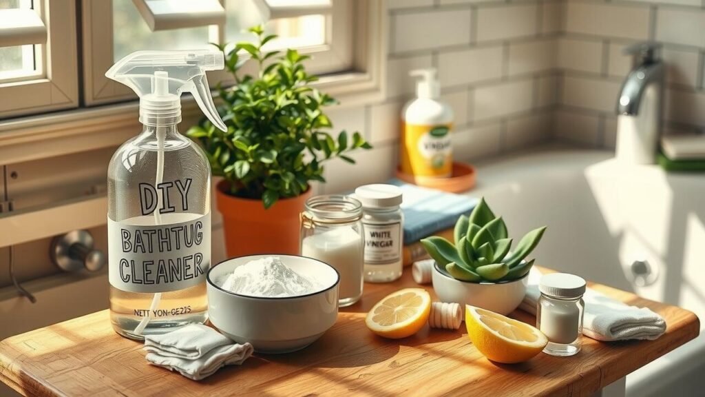 How to Make Your Own Eco-Friendly Bathtub Cleaner