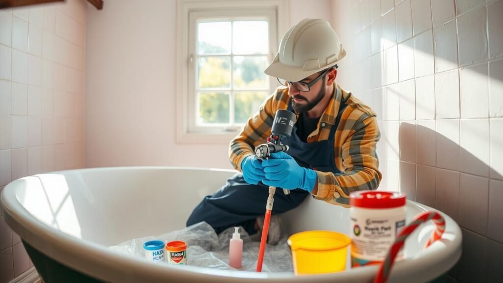 Understanding the Role of Hard Hats in Bathtub Refinishing
