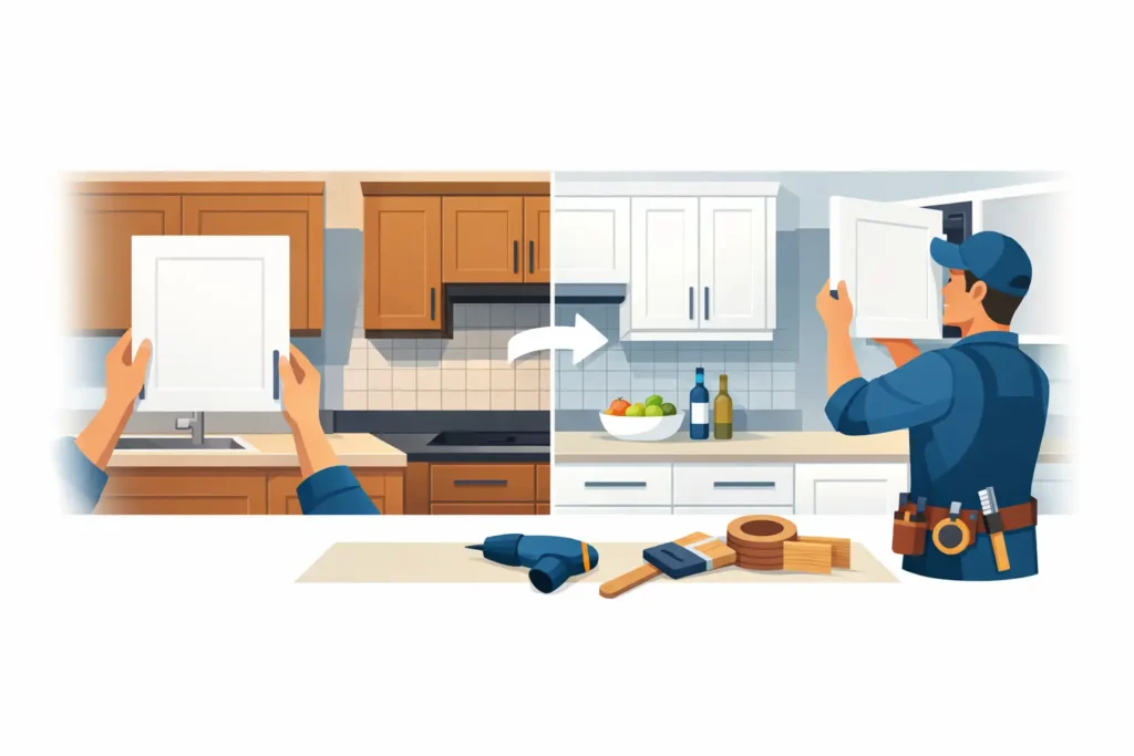 What Is Kitchen Cabinet Refacing?
