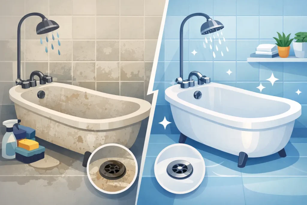 Bathtub Reglazing Before After Examples