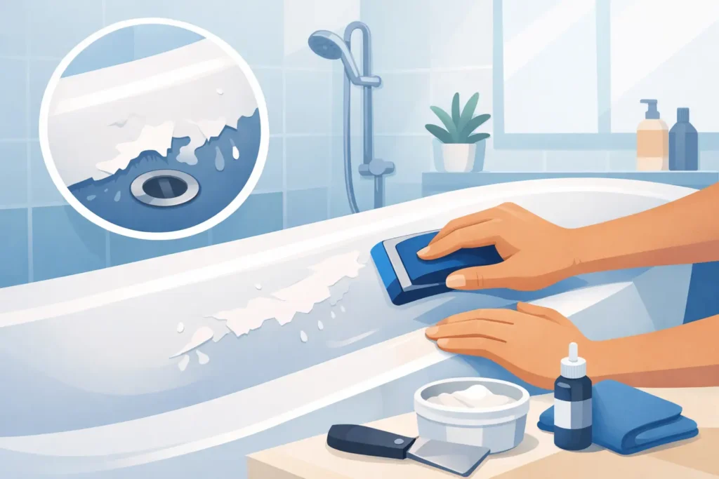 How to Repair a Peeling Bathtub Finish Without Replacing It