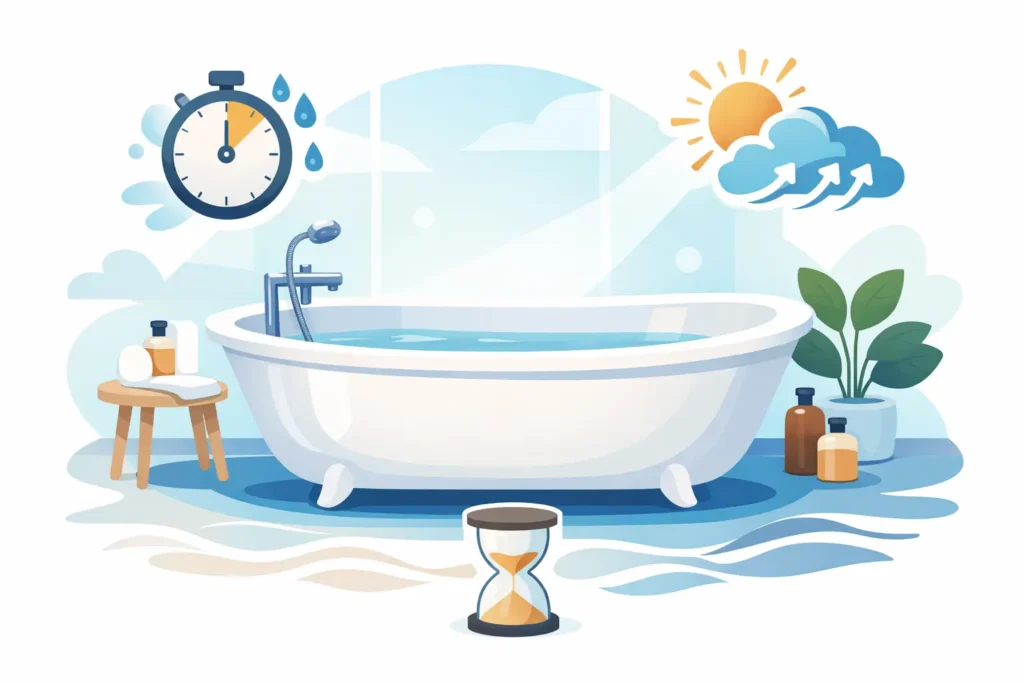 Bathtub Resurfacing Drying Time Explained